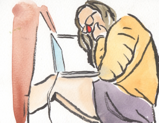 Illustration for article titled What I Learned When I Tried to Draw Myself Naked